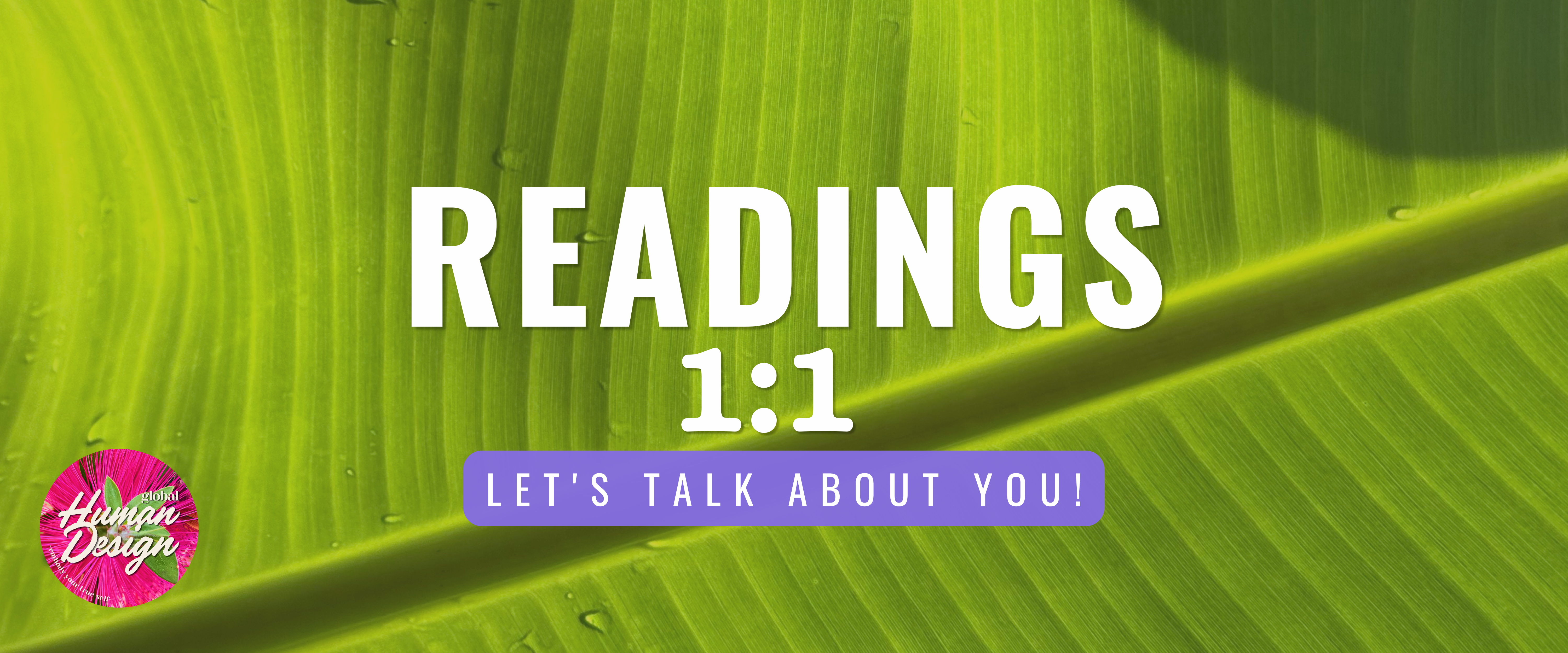 Readings 1:1 – Let’s talk about you and unlock your potential!